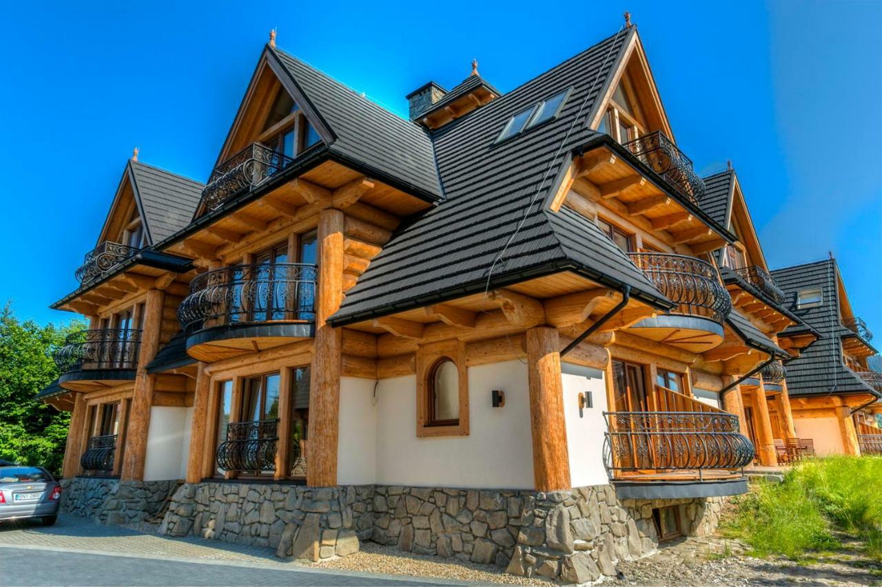 Apartament Pajo I -Rezydencja Tatry--Grota Solna--Taras--Garaz Podziemny ザコパネ エクステリア 写真