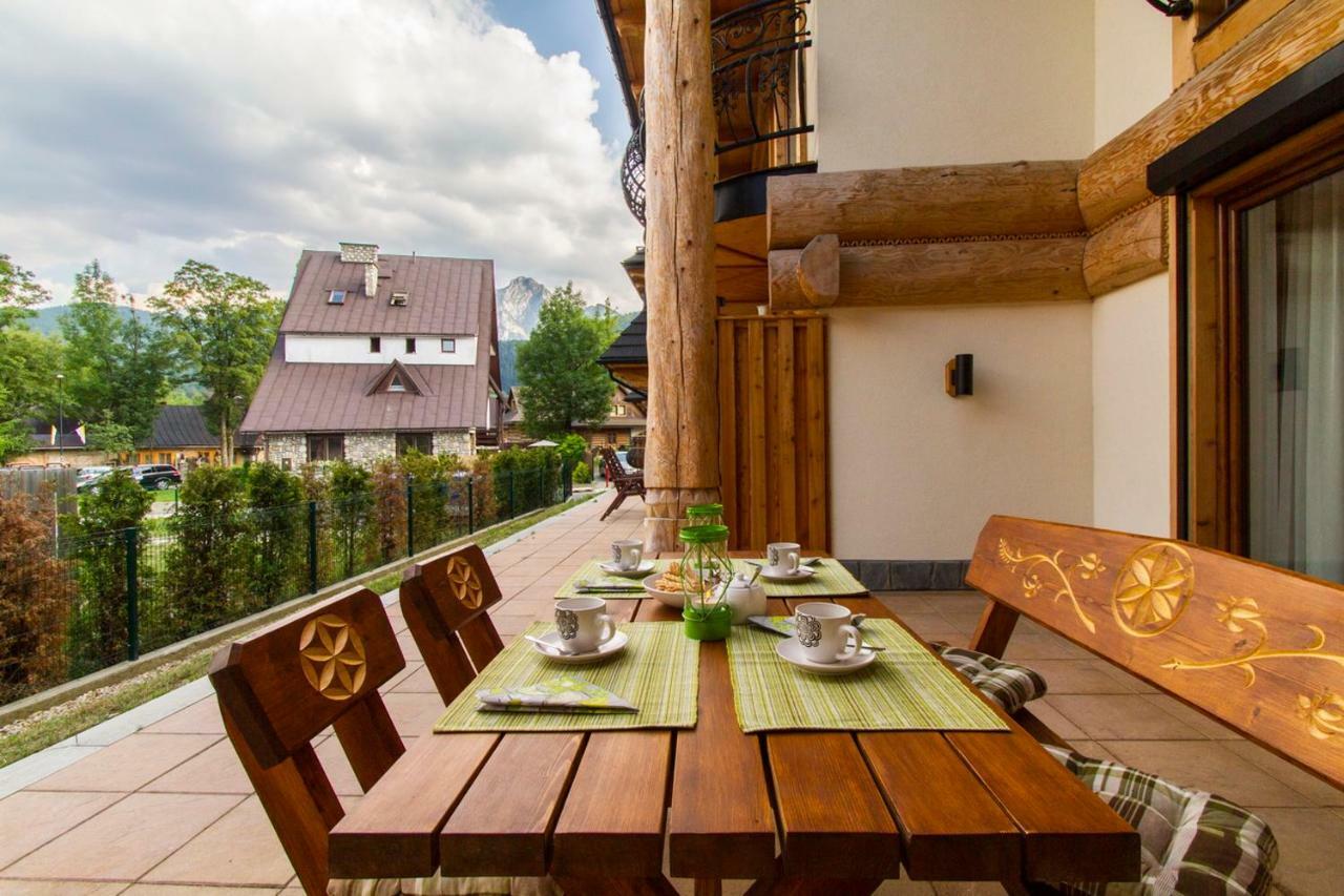 Apartament Pajo I -Rezydencja Tatry--Grota Solna--Taras--Garaz Podziemny ザコパネ エクステリア 写真